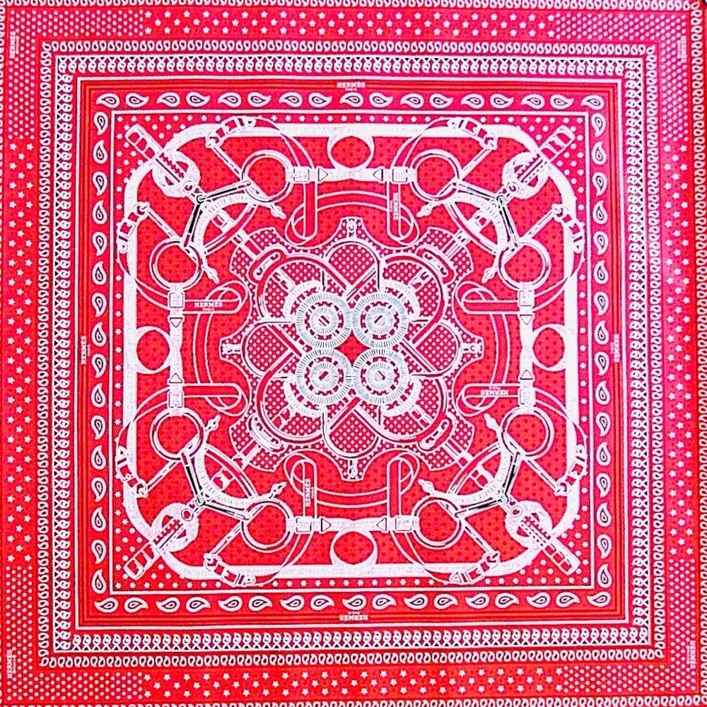 Hermès Emblematic Wrapping Paper or Frame As Art– Rare 2018 Authentic (1 Sheet)